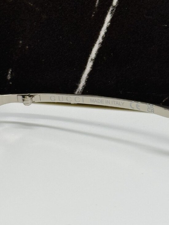 NEW GUCCI GG1561S 001 SUNGLASSES SILVER WOMEN EYEWEAR main image 12